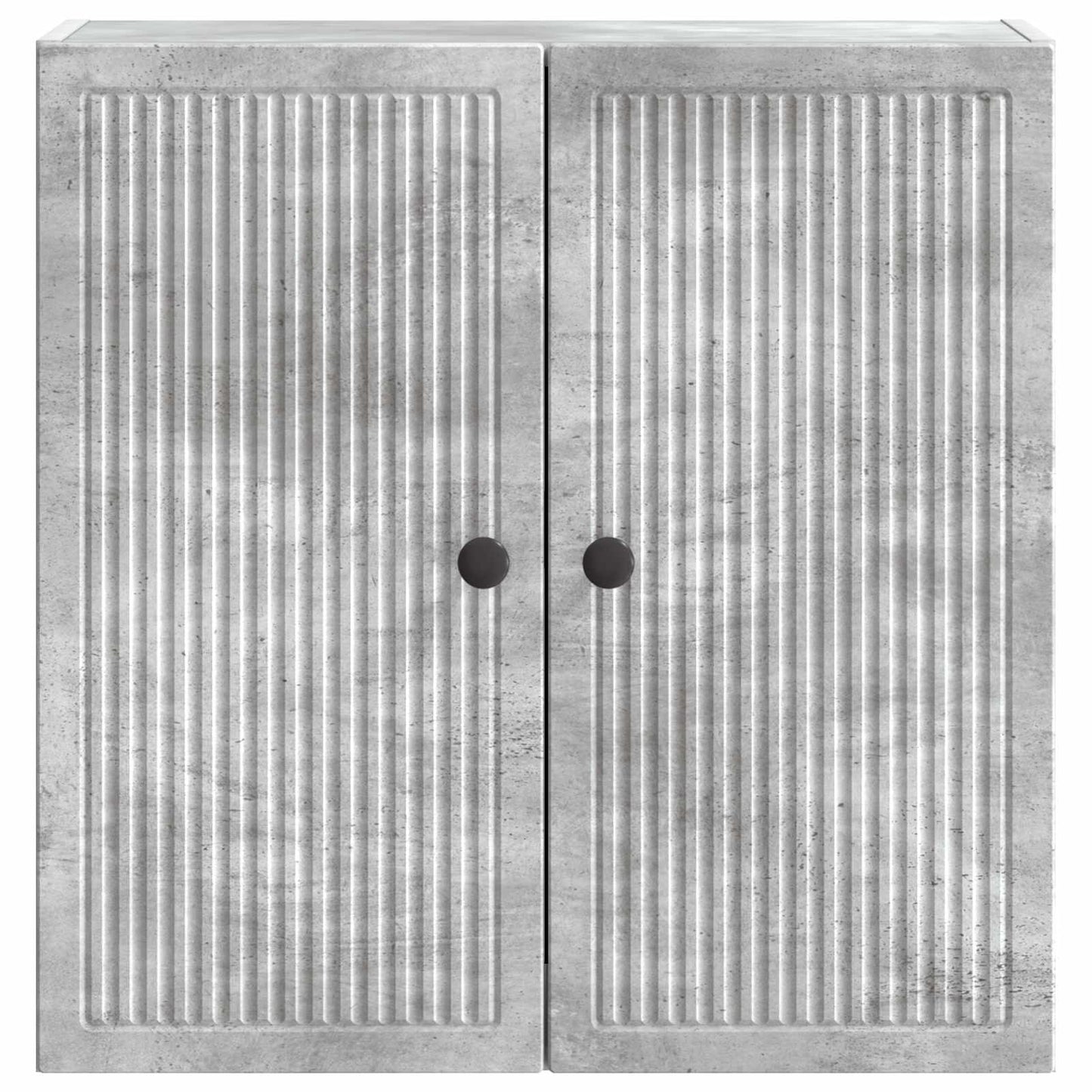 Vegghengt skap Betonggrå 59 x 31 x 60 cm Konstruert tre