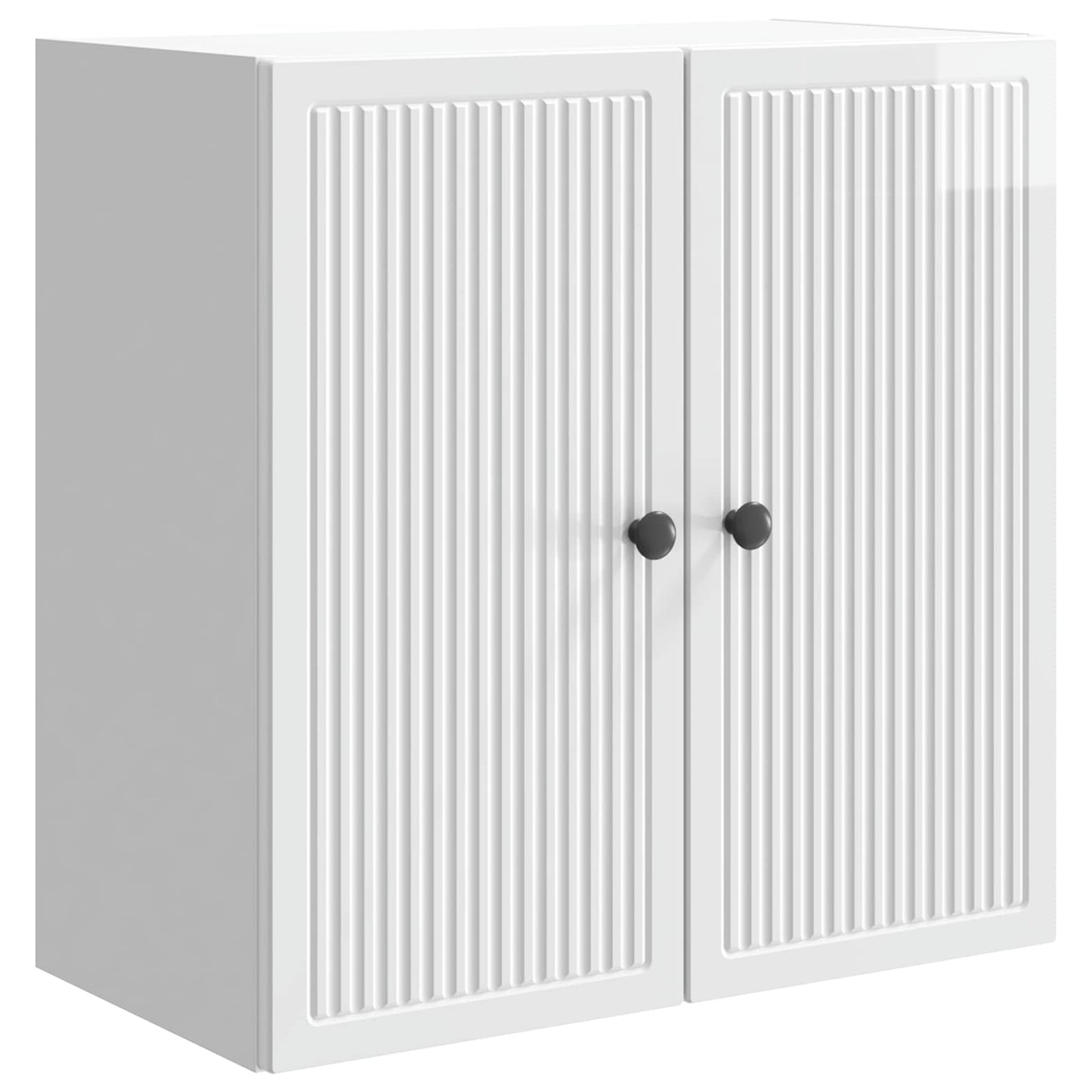 Vegghengt skap Høgglans hvit 59 x 31 x 60 cm Konstruert tre