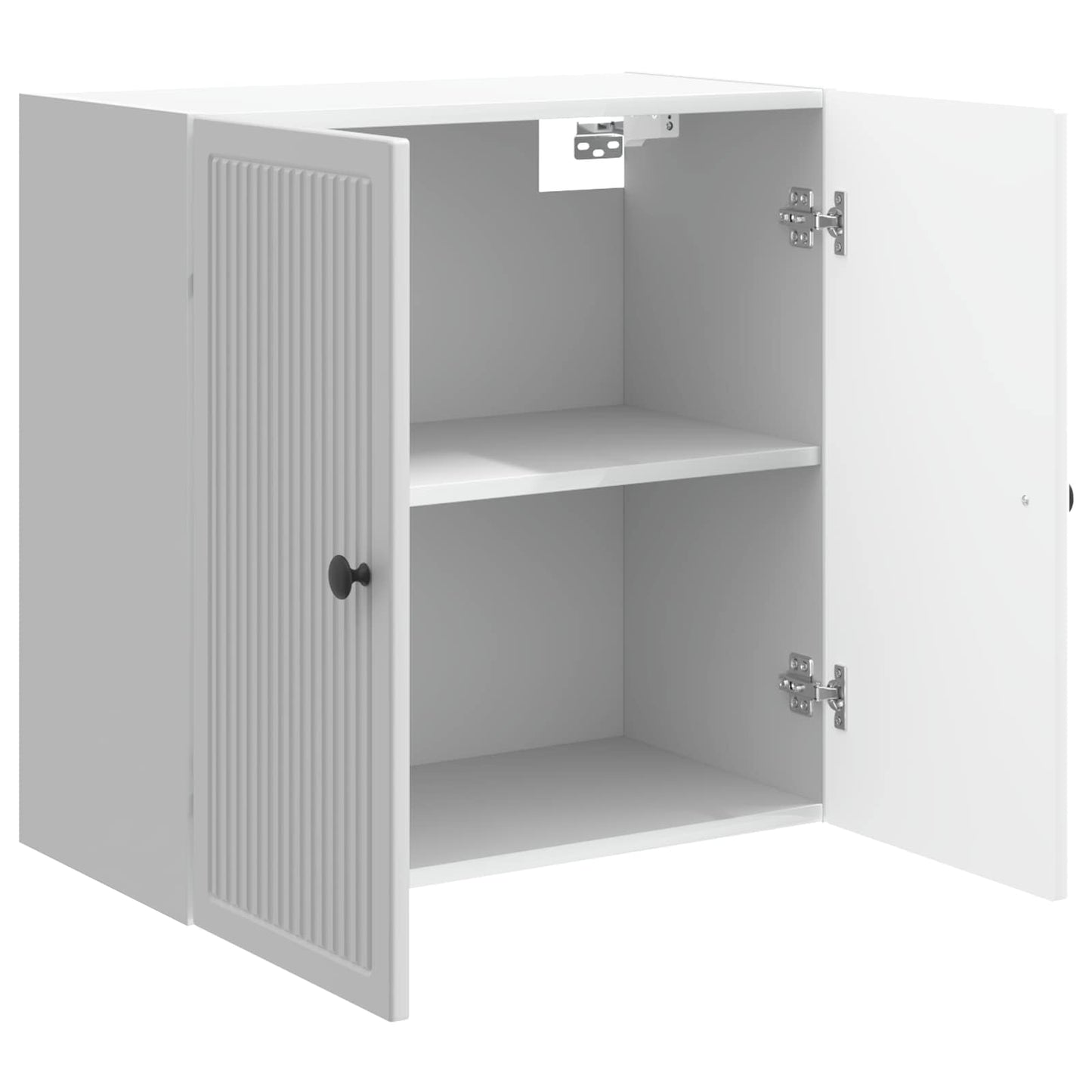 Vegghengt skap Høgglans hvit 59 x 31 x 60 cm Konstruert tre