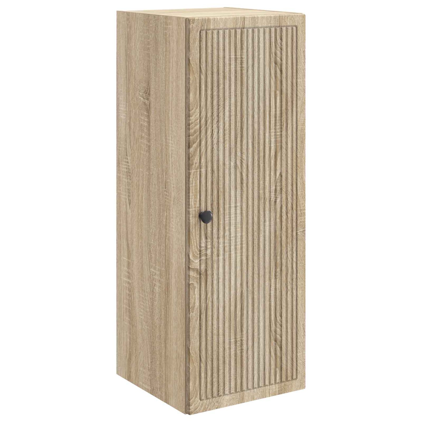 Vegghengt skap Sonoma eik 33 x 34,5 x 90 cm Konstruert tre