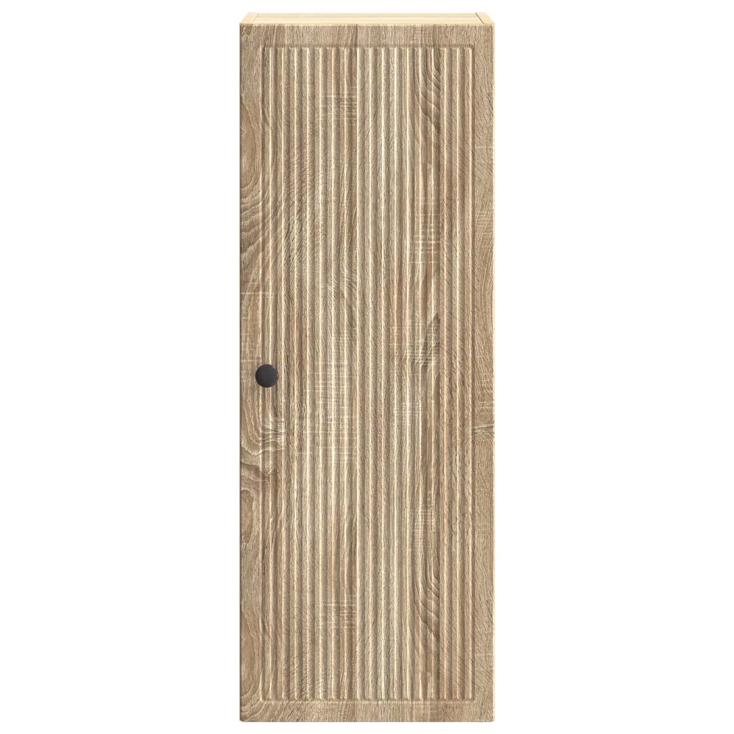 Vegghengt skap Sonoma eik 33 x 34,5 x 90 cm Konstruert tre