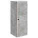 Vegghengt skap Betonggrå 33 x 34,5 x 90 cm Konstruert tre