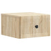 Vegghengt Nattbord Sonoma eik 33 x 34,5 x 20 cm Konstruert tre