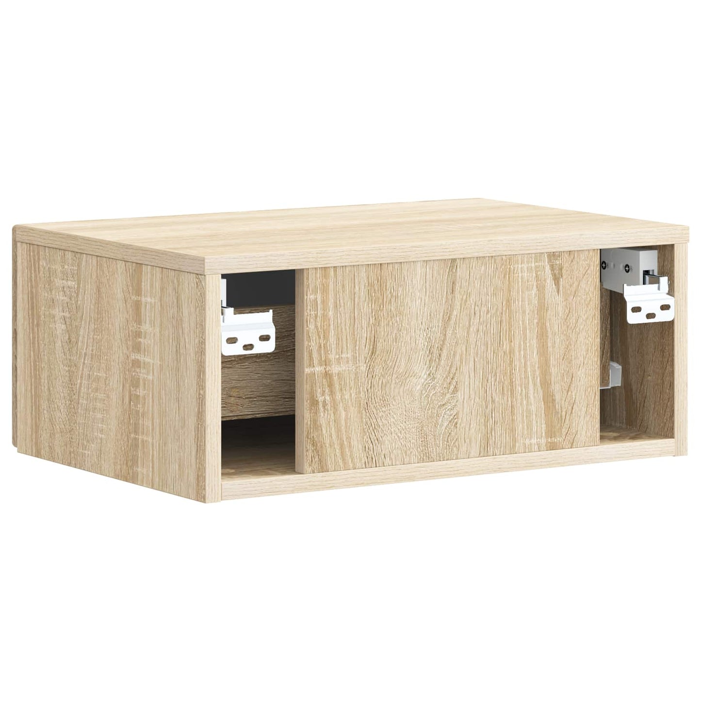 Nattbordskap 2 pcs Sonoma eik 49 x 34,5 x 20 cm Konstruert tre
