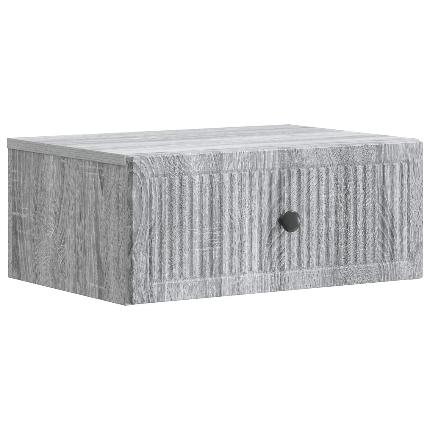 Nattbordskap 2 pcs Grå sonoma 49 x 34,5 x 20 cm Konstruert tre
