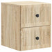 Vegghengt Nattbord Sonoma eik 33 x 34,5 x 40 cm Konstruert tre