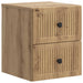 Vegghengt Nattbord Artisan eik 33 x 34,5 x 40 cm Konstruert tre