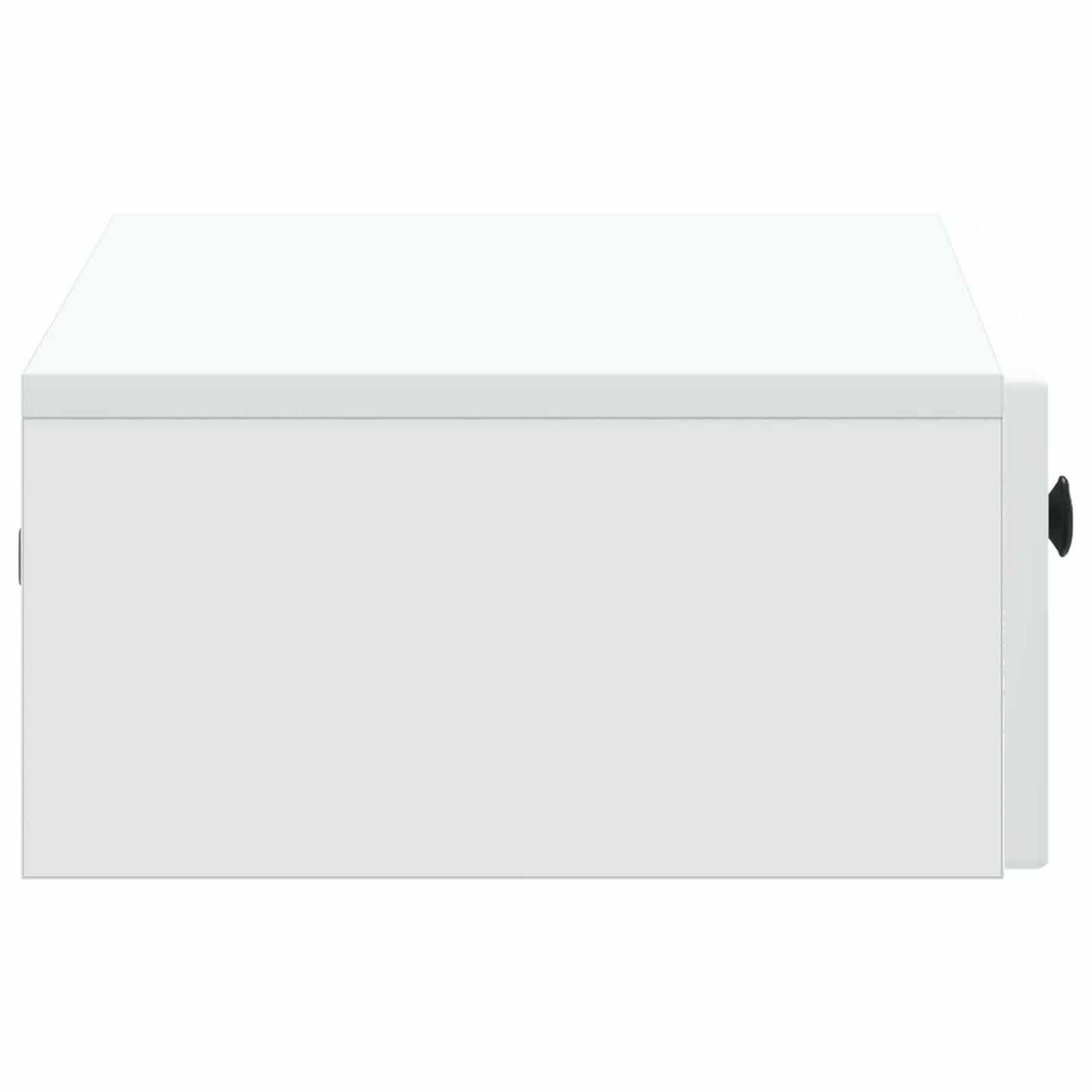Vegghengt Sidebord Hvit 59 x 34,5 x 17 cm Konstruert tre