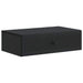Vegghengt Sidebord Svart 59 x 34,5 x 17 cm Konstruert tre