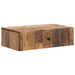 Vegghengt Sidebord Gammelt tre 59 x 34,5 x 17 cm Konstruert tre