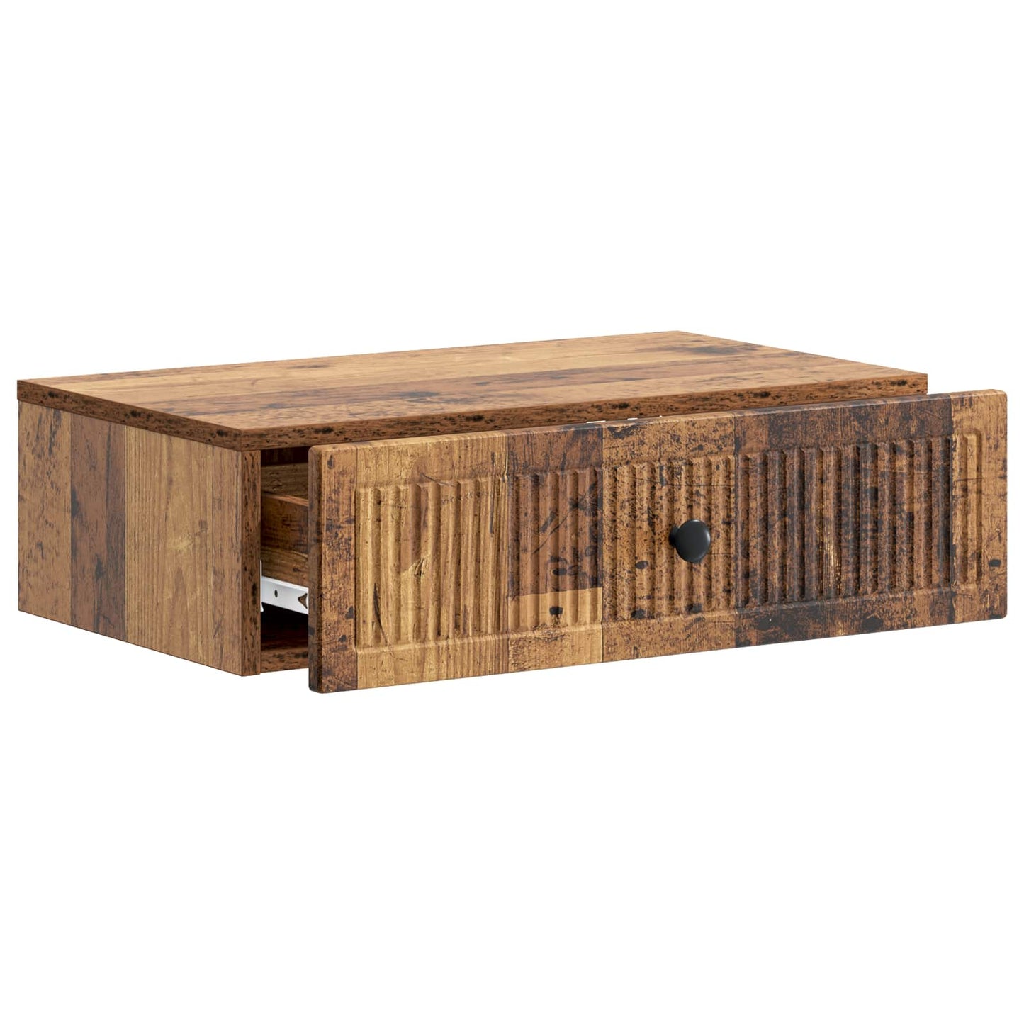 Vegghengt Sidebord Gammelt tre 59 x 34,5 x 17 cm Konstruert tre