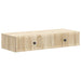 Vegghengt Sidebord Sonoma eik 87,5 x 34,5 x 17 cm