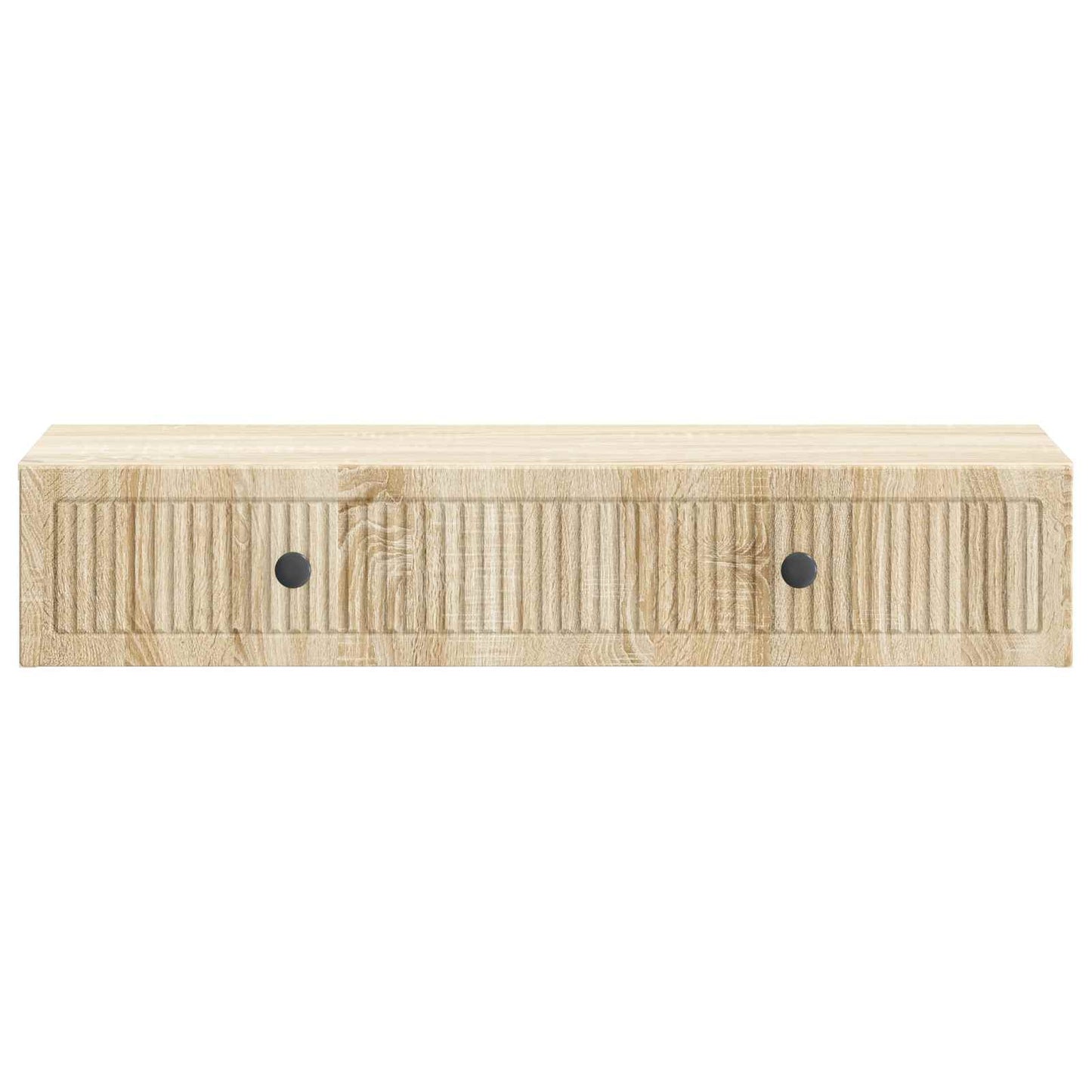 Vegghengt Sidebord Sonoma eik 87,5 x 34,5 x 17 cm