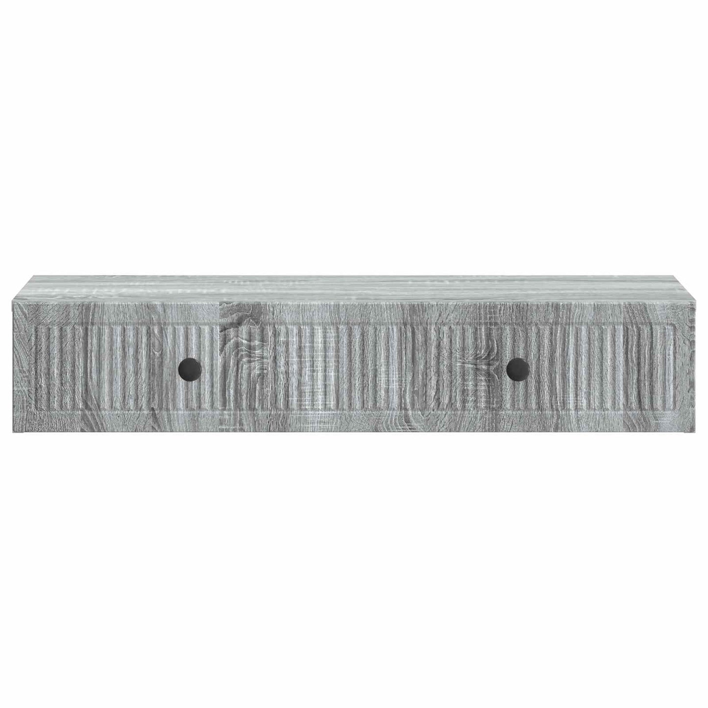 Vegghengt Sidebord Grå sonoma 87,5 x 34,5 x 17 cm