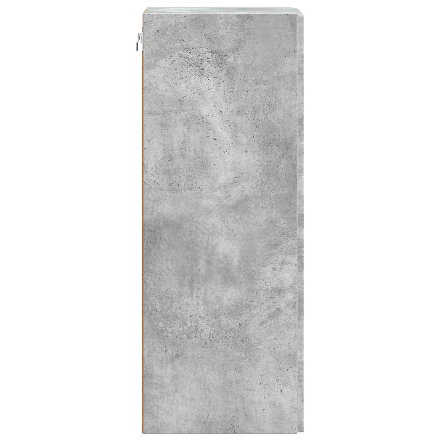 Vegghengt skap Betonggrå 66 x 34,5 x 90 cm Konstruert tre