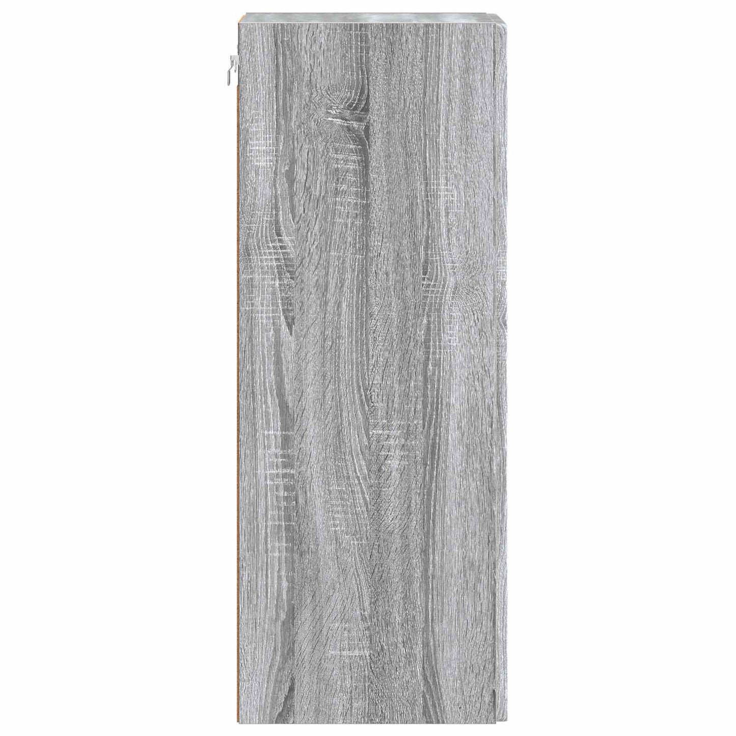 Vegghengt skap Grå Sonoma 66 x 34,5 x 90 cm Konstruert tre