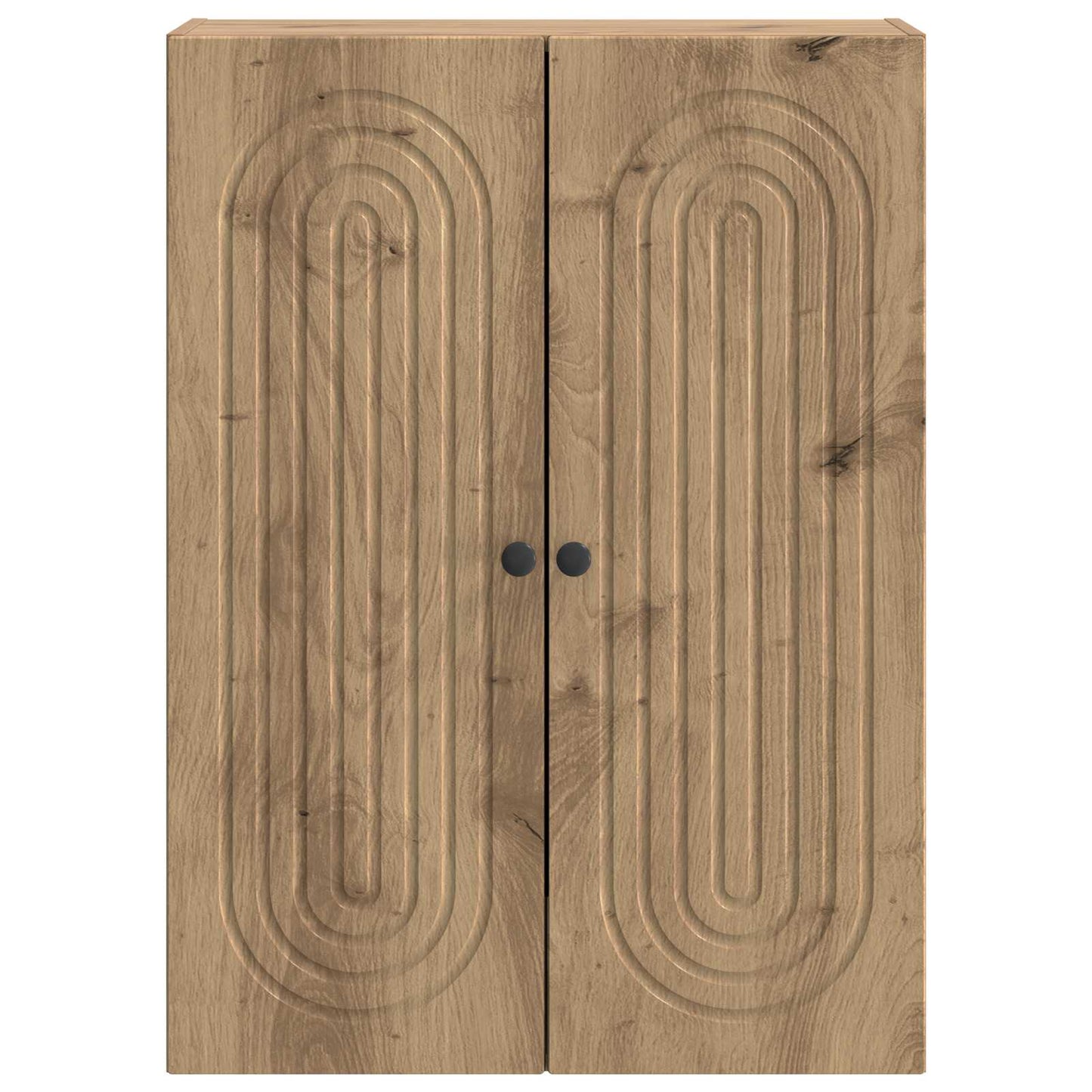 Vegghengt skap 66 x 34,5 x 90 cm Konstruert tre Artisan eik