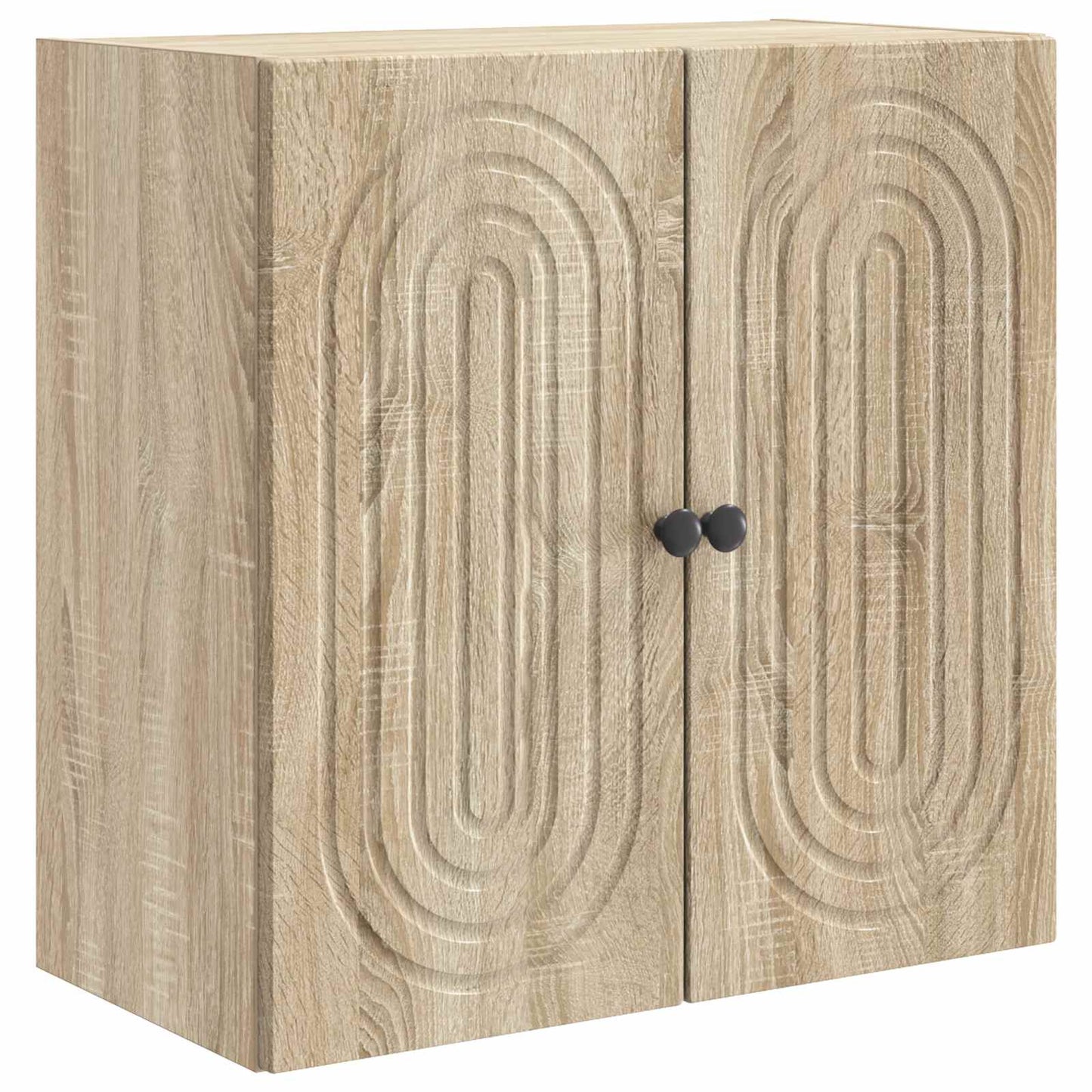Vegghengt skap Sonoma eik 59 x 31 x 60 cm Konstruert tre