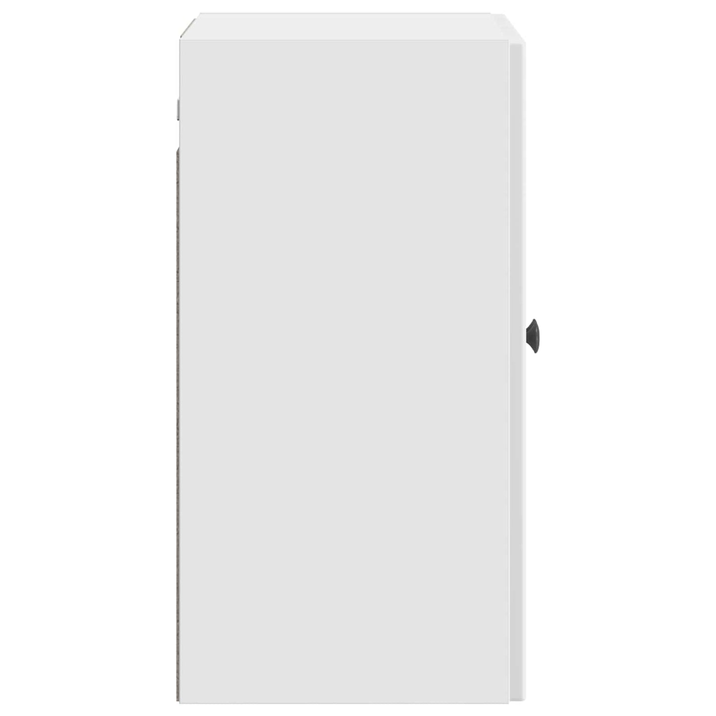 Vegghengt skap Høgglans hvit 59 x 31 x 60 cm Konstruert tre
