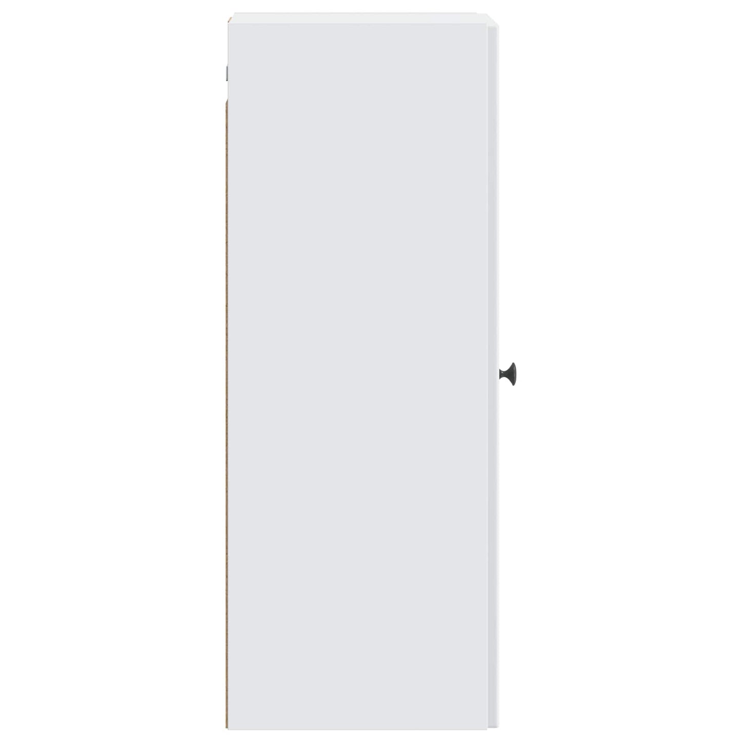 Vegghengt skap Hvit 33 x 34,5 x 90 cm Konstruert tre