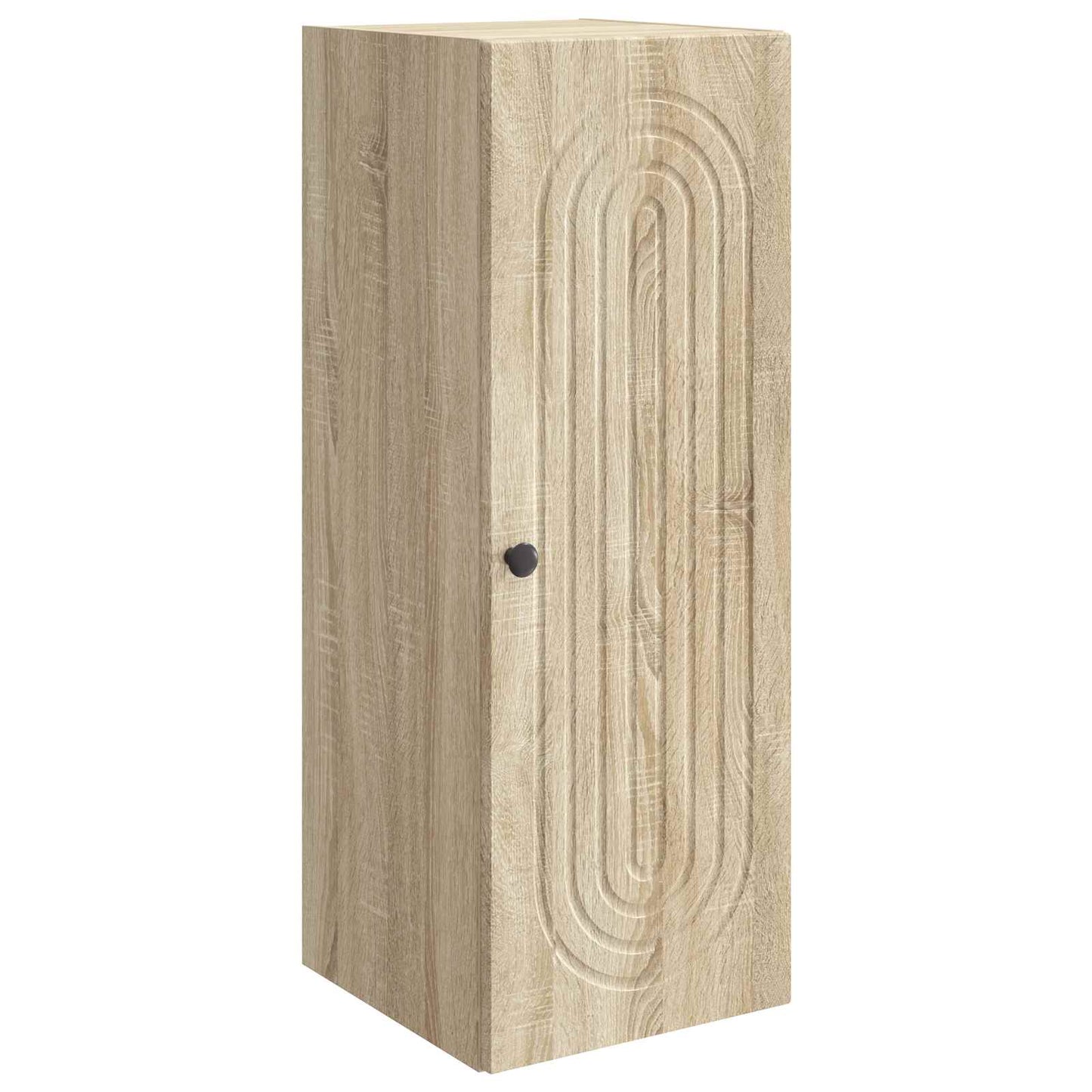 Vegghengt skap Sonoma eik 33 x 34,5 x 90 cm Konstruert tre