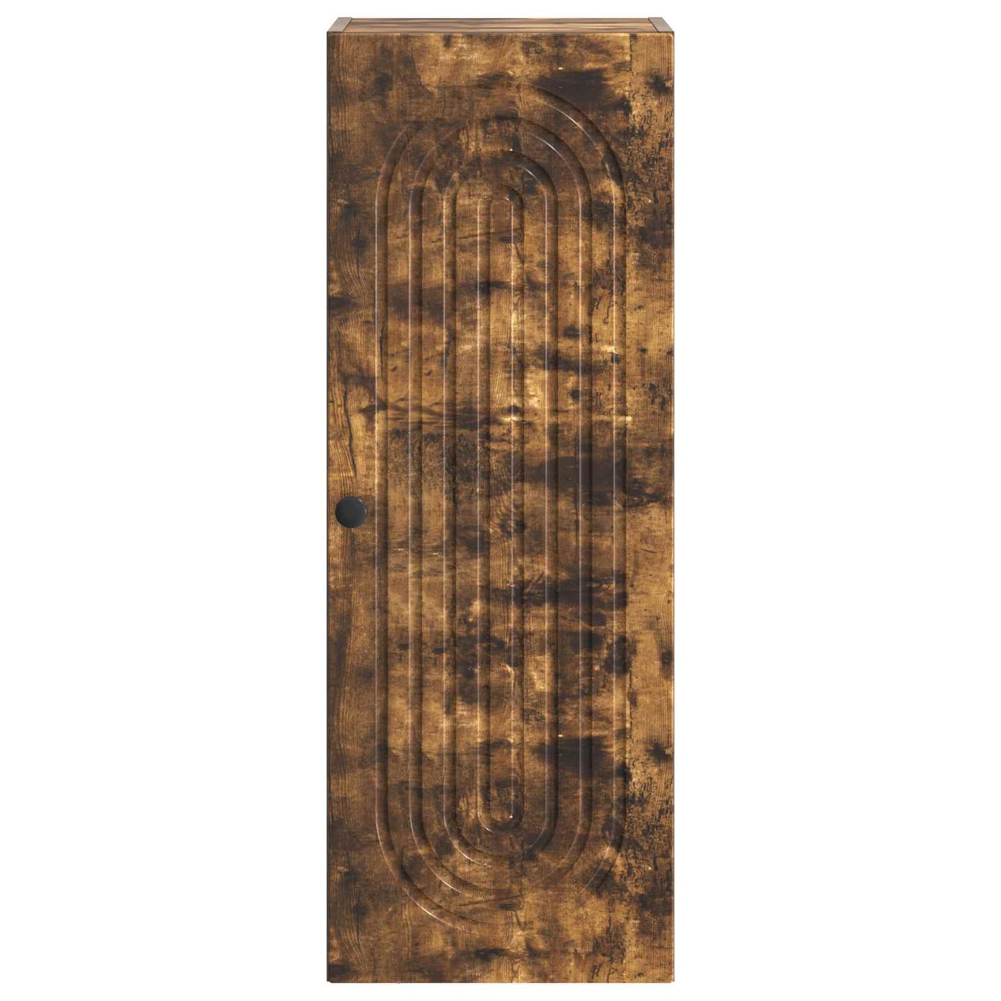 Vegghengt skap Røkt Eik 33 x 34,5 x 90 cm Konstruert tre