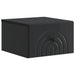 Vegghengt Nattbord Svart 33 x 34,5 x 20 cm Konstruert tre