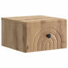 Vegghengt Nattbord Artisan eik 33 x 34,5 x 20 cm Konstruert tre