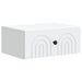 Vegghengt Nattbord Hvit 49 x 34,5 x 20 cm Konstruert tre