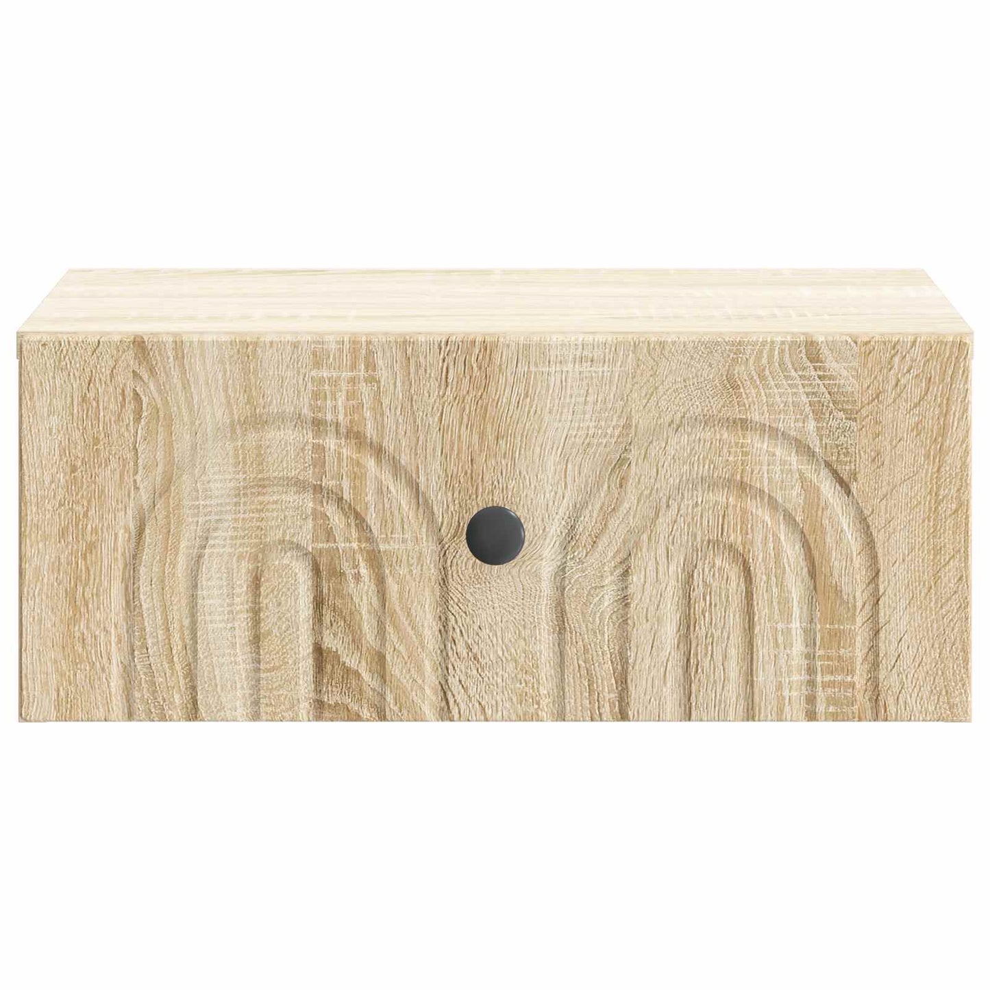 Vegghengt Nattbord Sonoma eik 49 x 34,5 x 20 cm Konstruert tre