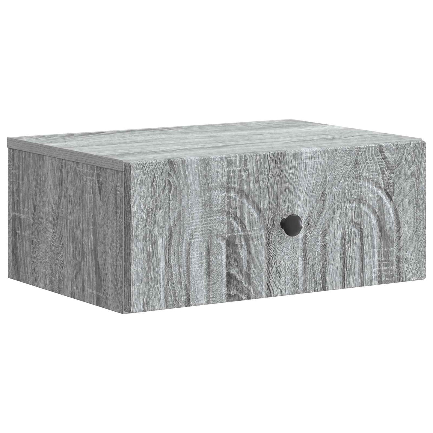 Vegghengt Nattbord Grå sonoma 49 x 34,5 x 20 cm Konstruert tre