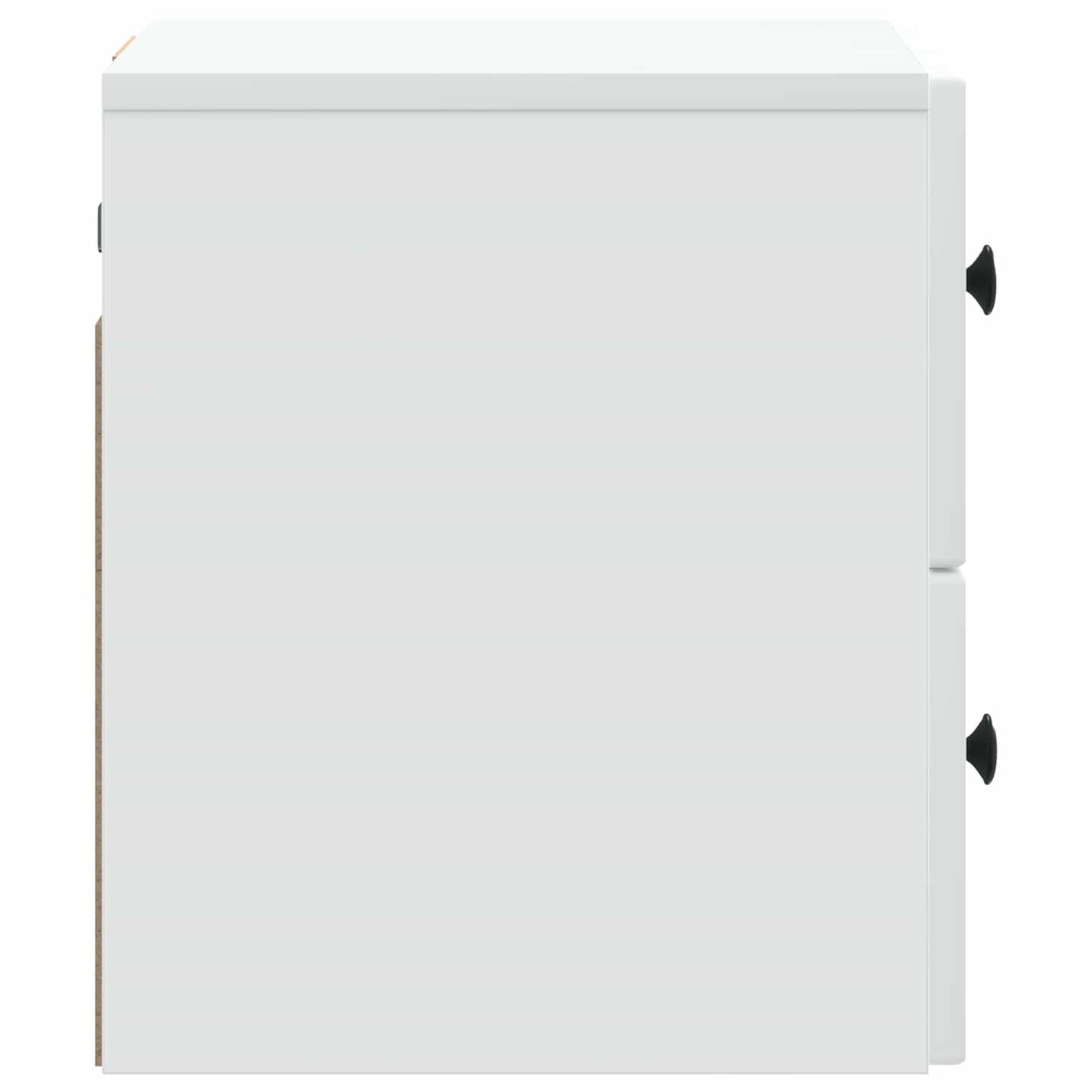 Vegghengt Nattbord Hvit 33 x 34,5 x 40 cm Konstruert tre