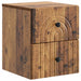 Vegghengt Nattbord Gammelt tre 33 x 34,5 x 40 cm Konstruert tre