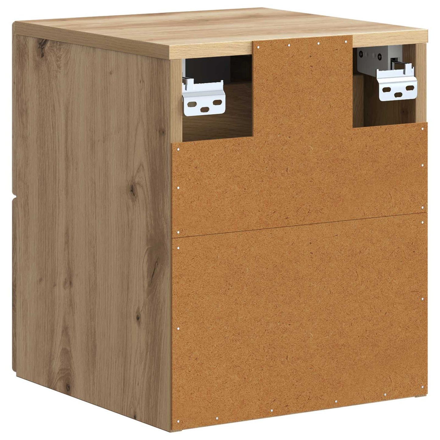 Vegghengt Nattbord Artisan eik 33 x 34,5 x 40 cm Konstruert tre