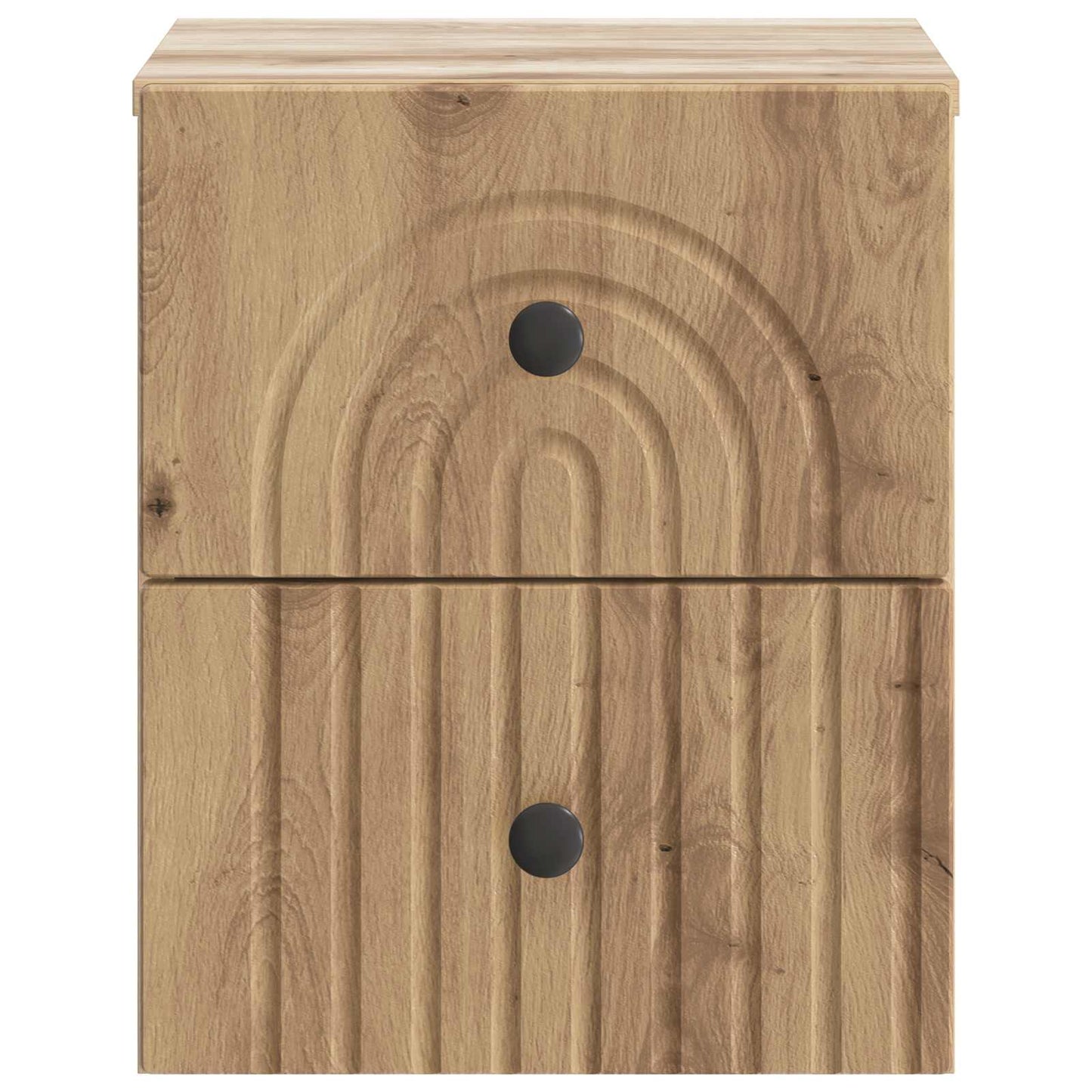 Vegghengt Nattbord Artisan eik 33 x 34,5 x 40 cm Konstruert tre