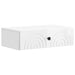 Vegghengt Sidebord Høgglans hvit 59 x 34,5 x 17 cm