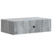 Vegghengt Sidebord Grå sonoma 59 x 34,5 x 17 cm Konstruert tre