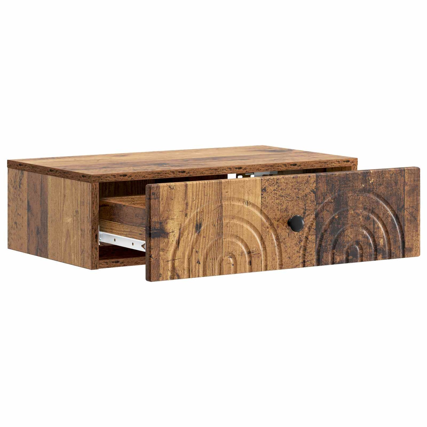 Vegghengt Sidebord Gammelt tre 59 x 34,5 x 17 cm Konstruert tre
