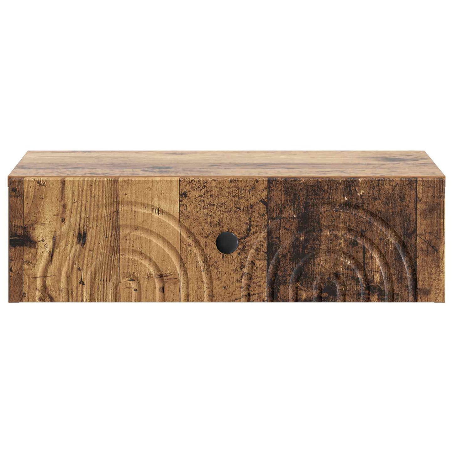 Vegghengt Sidebord Gammelt tre 59 x 34,5 x 17 cm Konstruert tre
