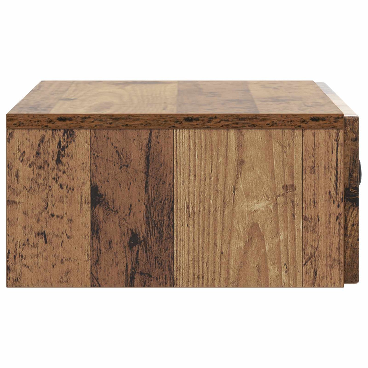 Vegghengt Sidebord Gammelt tre 59 x 34,5 x 17 cm Konstruert tre