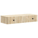 Vegghengt Sidebord Sonoma eik 87,5 x 34,5 x 17 cm
