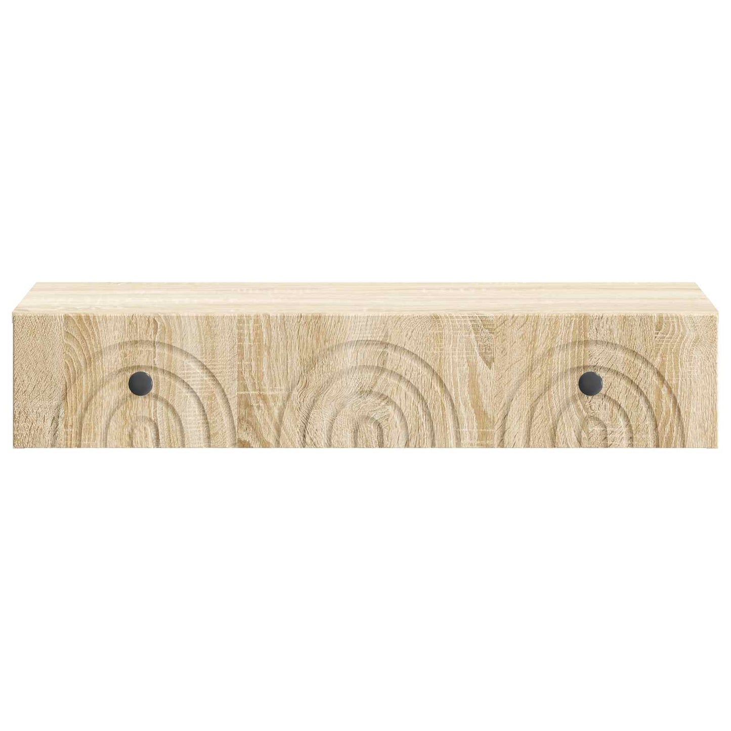 Vegghengt Sidebord Sonoma eik 87,5 x 34,5 x 17 cm
