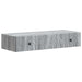 Vegghengt Sidebord Grå sonoma 87,5 x 34,5 x 17 cm