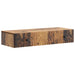 Vegghengt Sidebord Gammelt tre 87,5 x 34,5 x 17 cm