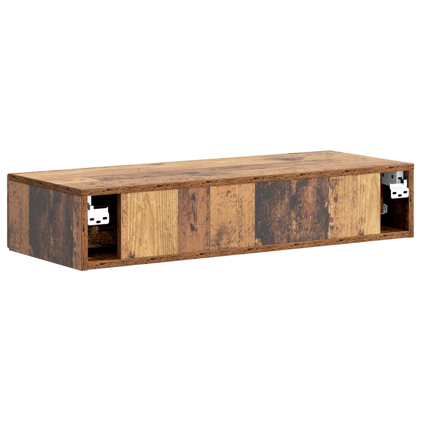 Vegghengt Sidebord Gammelt tre 87,5 x 34,5 x 17 cm