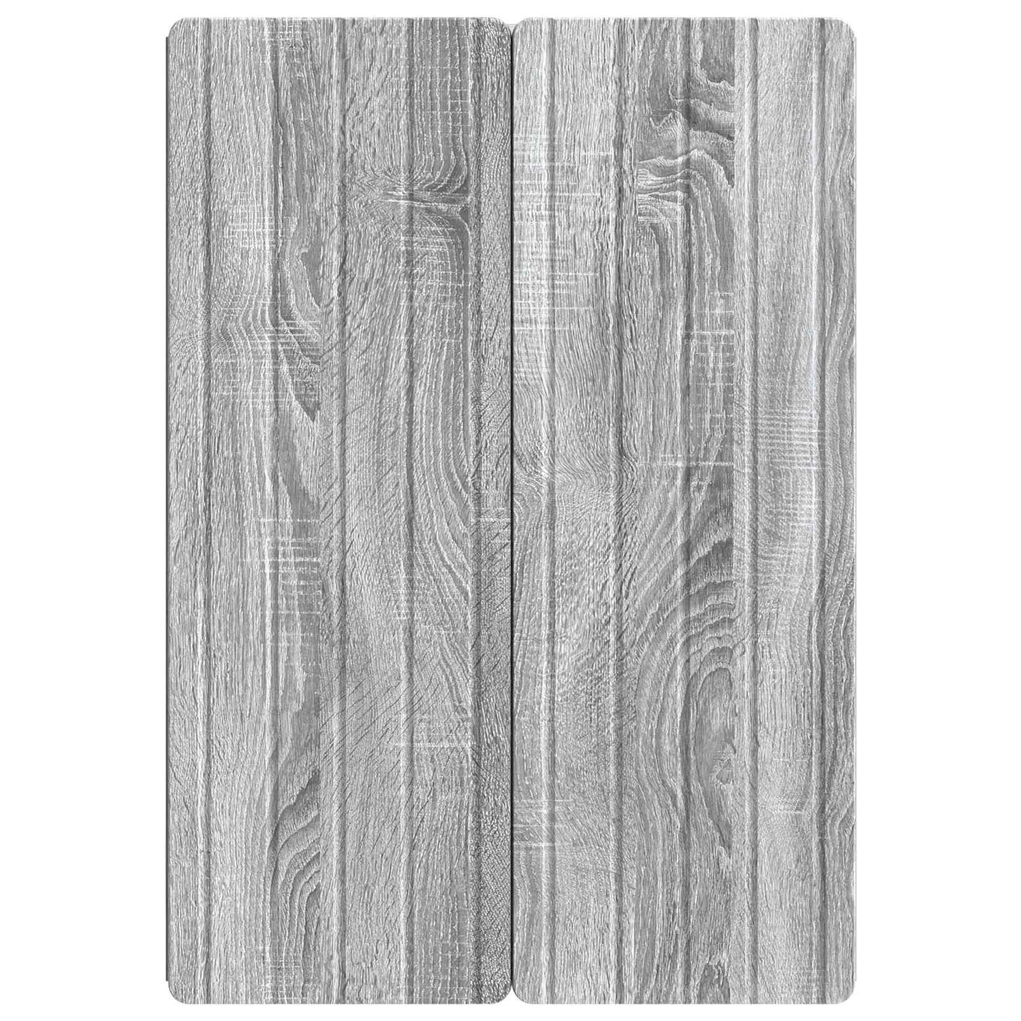Vegghengt skap Grå Sonoma 66 x 34,5 x 92 cm Konstruert tre