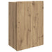 Vegghengt skap 66 x 34,5 x 92 cm Konstruert tre Artisan eik