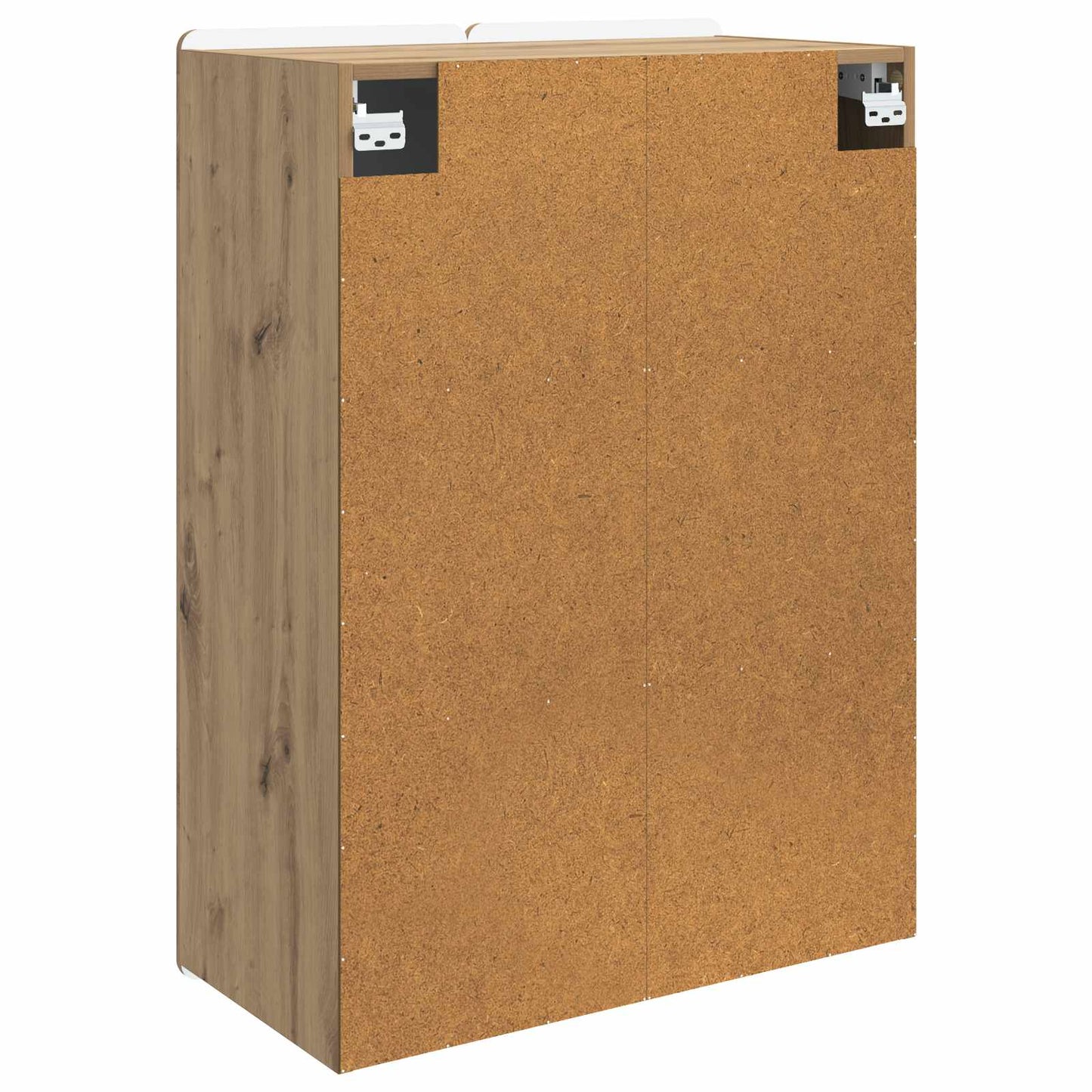 Vegghengt skap 66 x 34,5 x 92 cm Konstruert tre Artisan eik