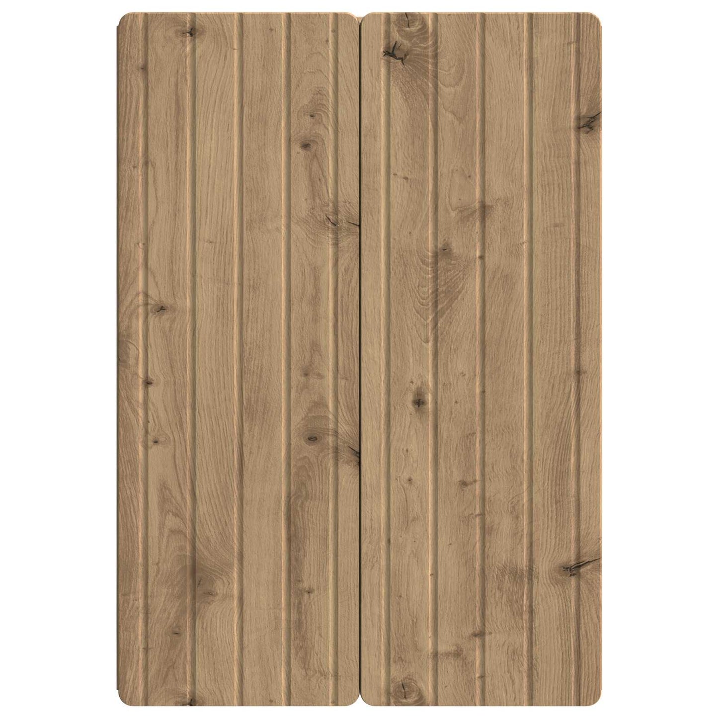Vegghengt skap 66 x 34,5 x 92 cm Konstruert tre Artisan eik