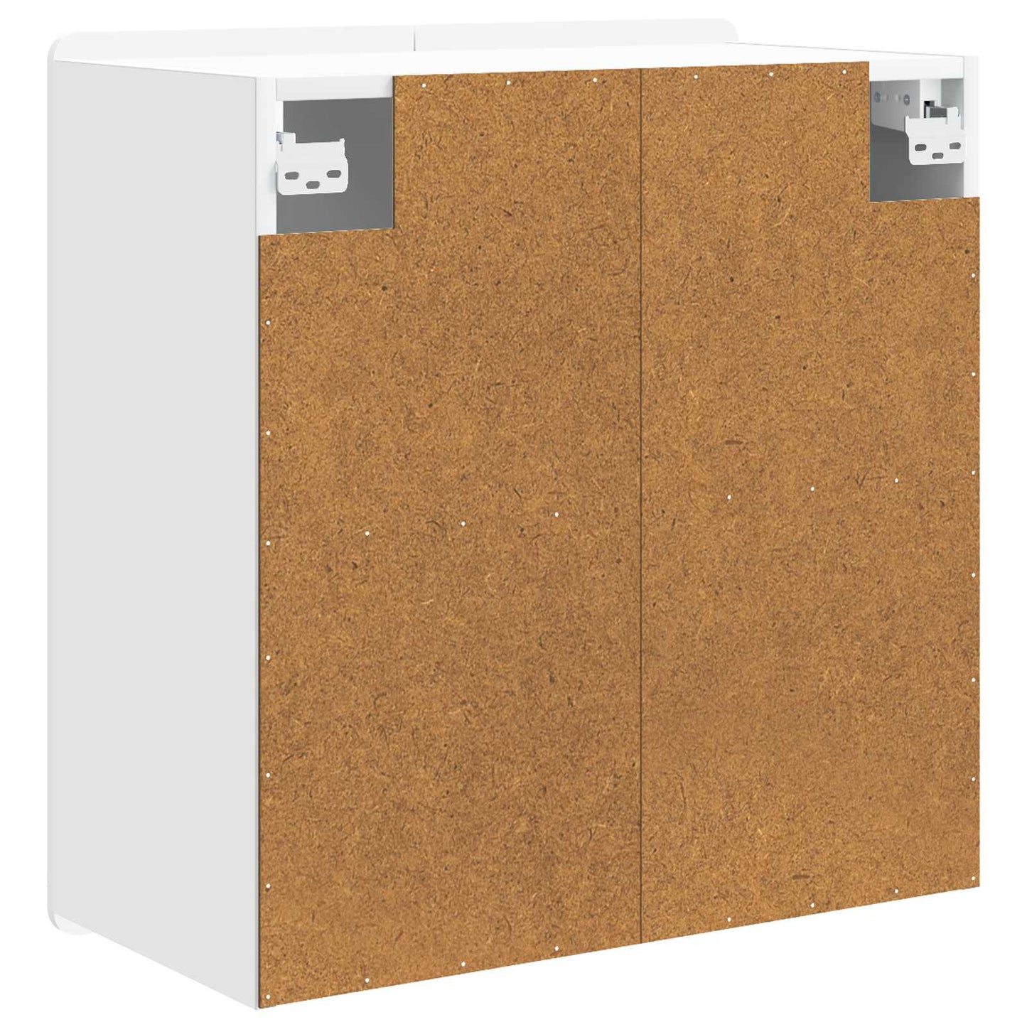 Vegghengt skap Hvit 59 x 31 x 64 cm Konstruert tre